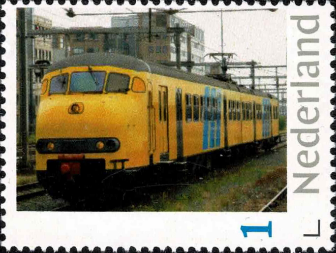 year=2019, Dutch personalised stamp with Dutch loco